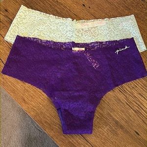 2 Victoria Secret SMALL panties